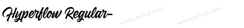 Hyperflow Regular字体转换